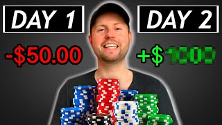 I Spent 48 Hours Playing Online Poker  Complete Beginner [upl. by Aspia]