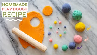 The BEST Homemade Play Dough Recipe  DIY Play Dough [upl. by Ima]