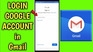 How to Login Google Account in Gmail App [upl. by Zeeba]