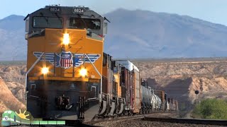 SouthCentral Arizona Railfanning [upl. by Aliuqet]