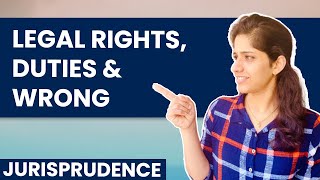 Legal Rights with Theories Duties amp Wrong  Easy Examples  Jurisprudence [upl. by Rj727]