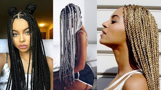 65 IDÉES DE TRESSES TENDANCE  TRESSE AFRICAINES TRESSE COLORÉE [upl. by Clovah949]