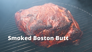 Boston Butt Recipe  Smoked Pork Butt on the UDS Smoker [upl. by Alliber893]