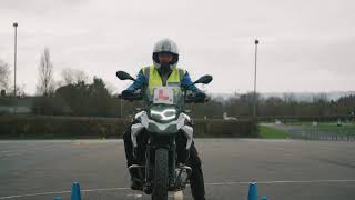 BMW Rider Training  How to pass your Module 1 test [upl. by Othello]