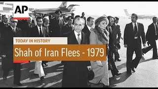 Shah Flees Iran  1979  Today In History  16 Jan 18 [upl. by Alleuqcaj756]