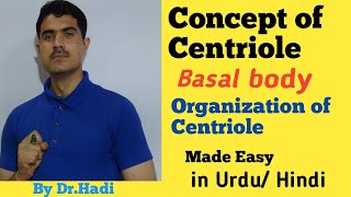 Centriole and Basal Body Lecture 14 in Urdu Hindi by dr A Hadi [upl. by Irihs]