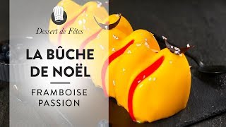 Recette facile  la Bûche de Noël Passion Framboise [upl. by Letnohs]