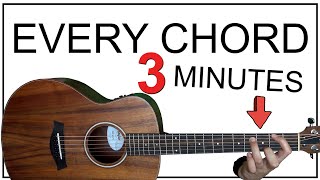 EASY GUITAR CHORDS you NEED [upl. by Bartosch]