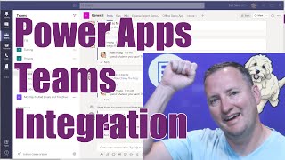 Power Apps Teams Integration [upl. by Nyrak]