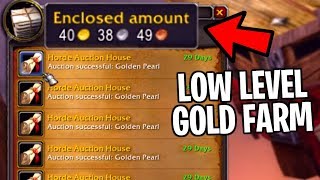 5 Low Level Gold Farms In Classic WoW [upl. by Noemi]