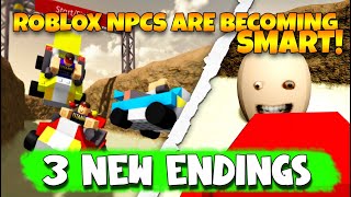 3 New Endings ROBLOX NPCs are becoming smart [upl. by Yuk]