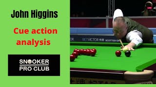 John Higgins Cue action analysis [upl. by Lerud]