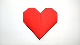 COMO HACER UN CORAZON DE PAPEL Audio Español  How to make a paper heart san valentin [upl. by Eseyt]