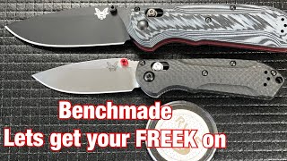 Benchmade FREEKMiniFREEK knife Review [upl. by Ule]