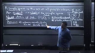 Lecture 1 Probability and Counting  Statistics 110 [upl. by Pederson]