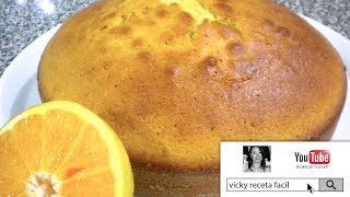 PAN DE NARANJA  VickyRecetaFacil [upl. by Nahseez]