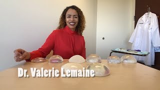 Breast Implant Options with Dr Valerie Lemaine [upl. by Ahsai]