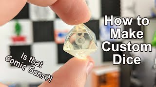 How to Design and Polish Custom 3D Printed Dice [upl. by Anitel914]