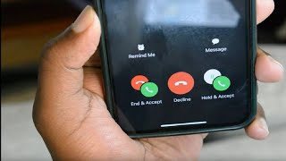 How To Enable and Disable Call Waiting on iPhone [upl. by Uol152]