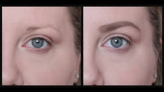 HOW TO FILL IN SPARSE EYEBROWS [upl. by Anatlus]