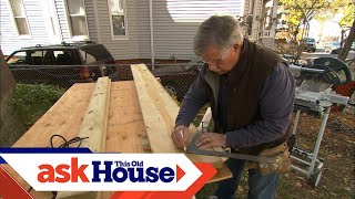 How to Build Porch Stairs  Ask This Old House [upl. by Aowda]