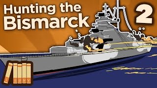 Hunting the Bismarck  The Mighty HMS Hood  Extra History  Part 2 [upl. by Odlavso]