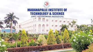 MADANAPALLE INSTITUTE OF TECHNOLOGY amp SCIENCE [upl. by Zerelda930]