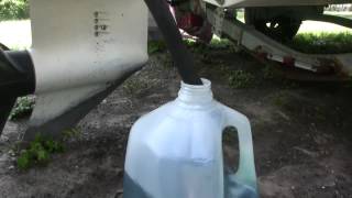 Port Canaveral Florida  HOW TORemove Water From Your Boats Fuel Tank Cheap [upl. by Otanutrof562]