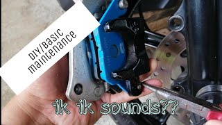 DIYMio i 125 Caliper Cleaning [upl. by Keil]