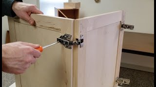 How To Install Corner Susan Door Hinges [upl. by Ahsenrac]