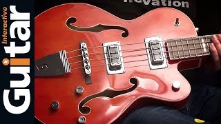 Gretsch Electromatic G5440LSB Bass Guitar  Review [upl. by Anni479]