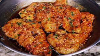 Quick and Easy Garlic Butter chicken Breast Recipe  Delicious Easy Dinner [upl. by Yreneh]