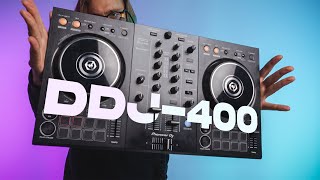 Pioneer DJ DDJ400 Rekordbox Controller  Demo amp Review [upl. by Oirom]