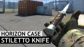 Stiletto Knife Animations  Horizon Case Update  CSGO [upl. by Sharona]