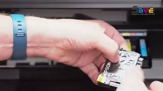 Epson Expression Home XP420 Printer Ink Cartridges Installation [upl. by Deming942]