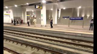 Annunci Trenitalia amp NTV alla Stazione di Bologna Centrale AV [upl. by Sanyu]