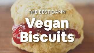 The Best Damn Vegan Biscuits  Minimalist Baker Recipes [upl. by Esyak]