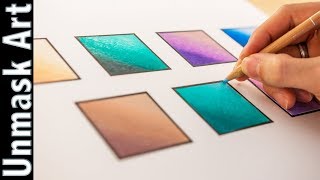 7 Ways of Blending Colored Pencils for Beginners [upl. by Ayenet92]