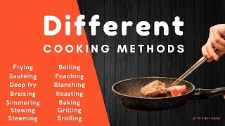 14 Cooking Methods for Beginners  Vil and Zoes Galley [upl. by Eedoj148]