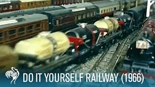 Do It Yourself Railway Model Trains 1966  British Pathé [upl. by Kameko362]