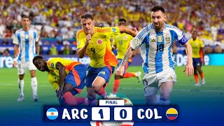 ARGENTINA vs COLOMBIA 10 ¿ROBO En la final de la copa América 2024 [upl. by Harlamert]