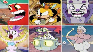 Cuphead  All Bosses on Expert Difficulty No Damage  S Ranks [upl. by Natalya]