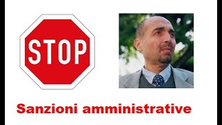 Le sanzioni amministrative pecuniarie nella L 6891981 in breve 18122019 [upl. by Orimlede470]