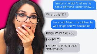 quotCHEATING BOYFRIENDquot WRONG NUMBER TEXT PRANK [upl. by Eniamej]