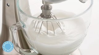 How to Make French Meringue Martha Stewart [upl. by Kravits]