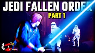 Jedi Fallen Order  PART 1 WALKTHROUGH [upl. by Byrn]