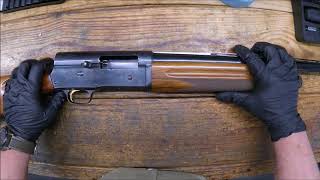 Browning Auto 5 Dissasembly [upl. by Gnad]