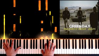 Green Day  Boulevard of Broken Dreams  Piano cover [upl. by Lindblad]