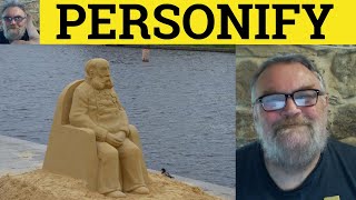 🔵 Personify Meaning  Personified Definition  Personification Examples  Personify Explained [upl. by Suehtomit]