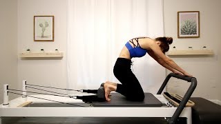 Pilates Reformer Beginner Class [upl. by Broder]